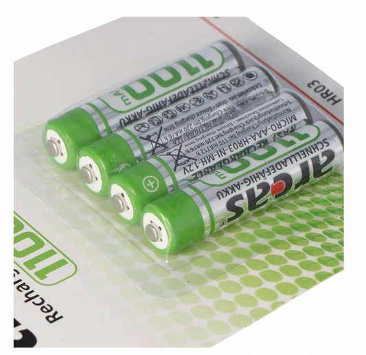 Wiederaufladbare Batterie für Solarleuchten