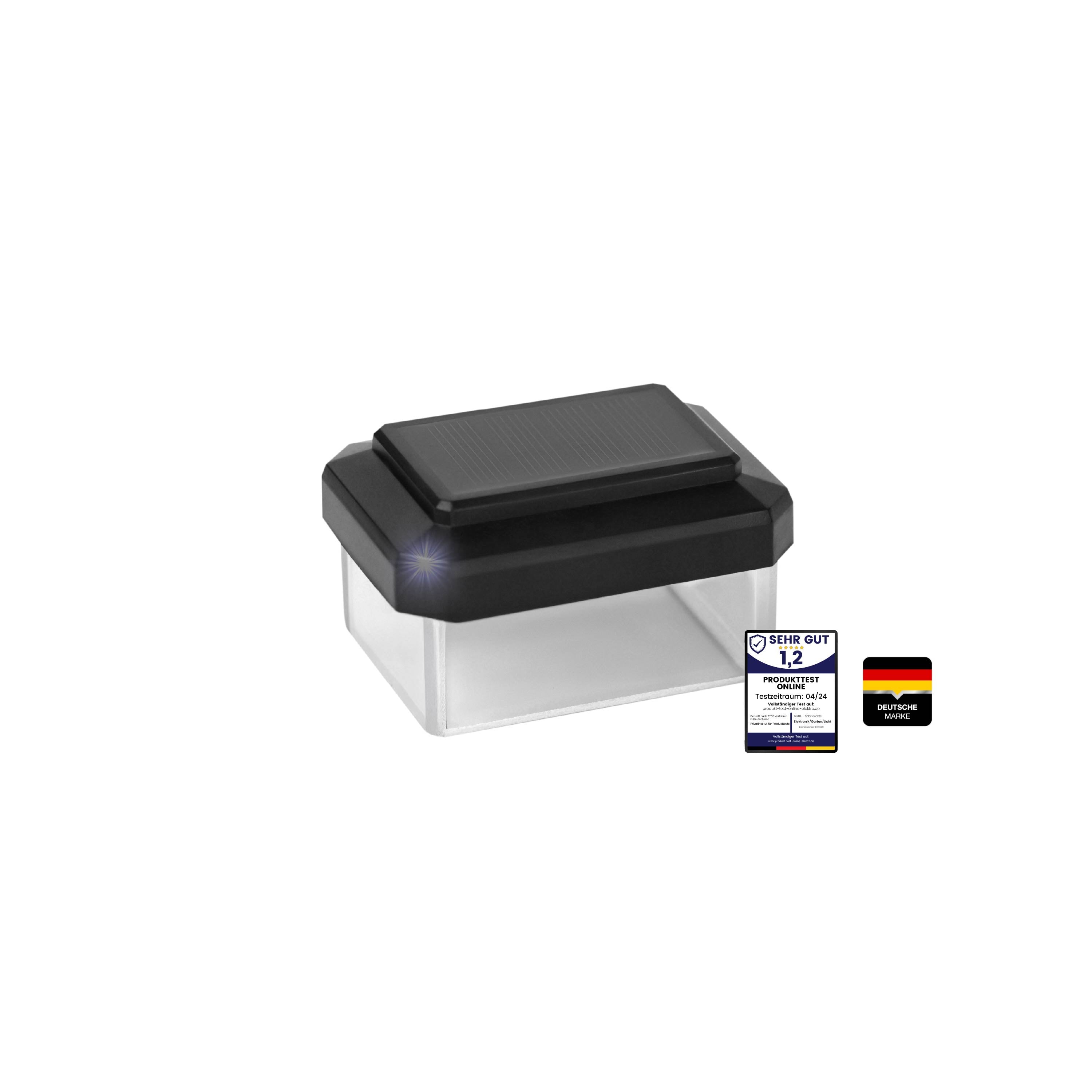 6040 Solar Zaunleuchte LED