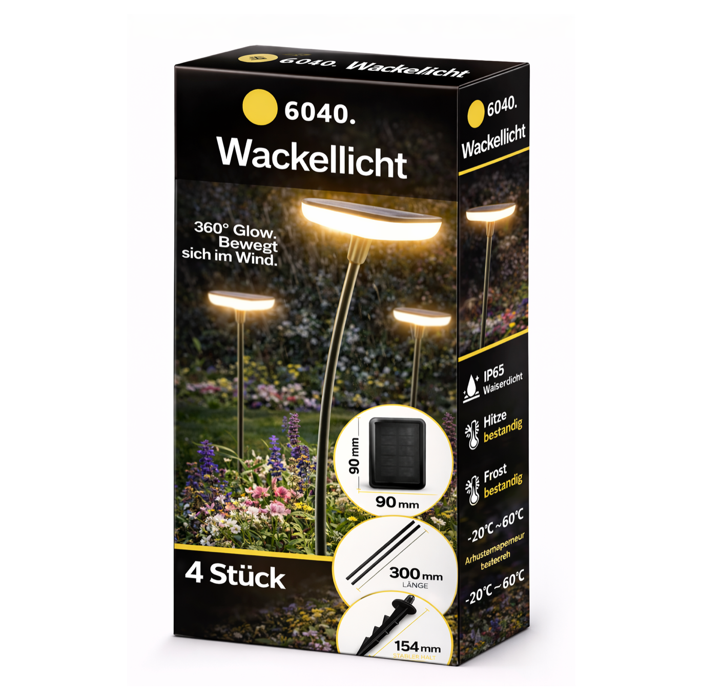 6040  Wackellicht - Premium (4 Stück)